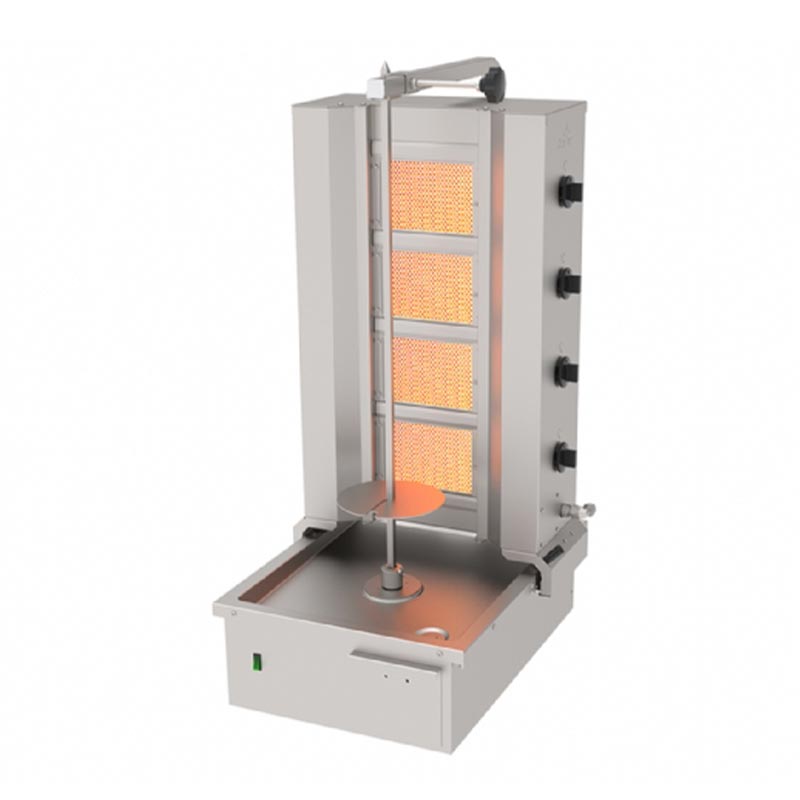 Atalay ADG-4A Alttan Motorlu Hareketli Döner Makinesi, 4 Radyanlı, Doğalgazlı