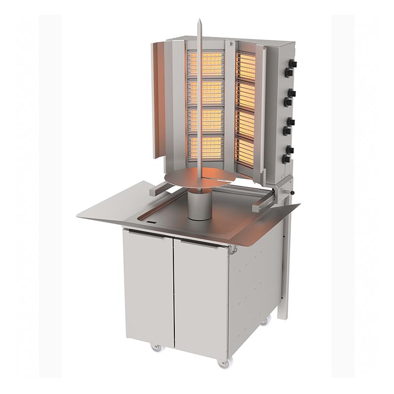 Atalay ADG-8DS Duvara Monteli Hareketli Alt Arabalı Döner Sabit Makinesi