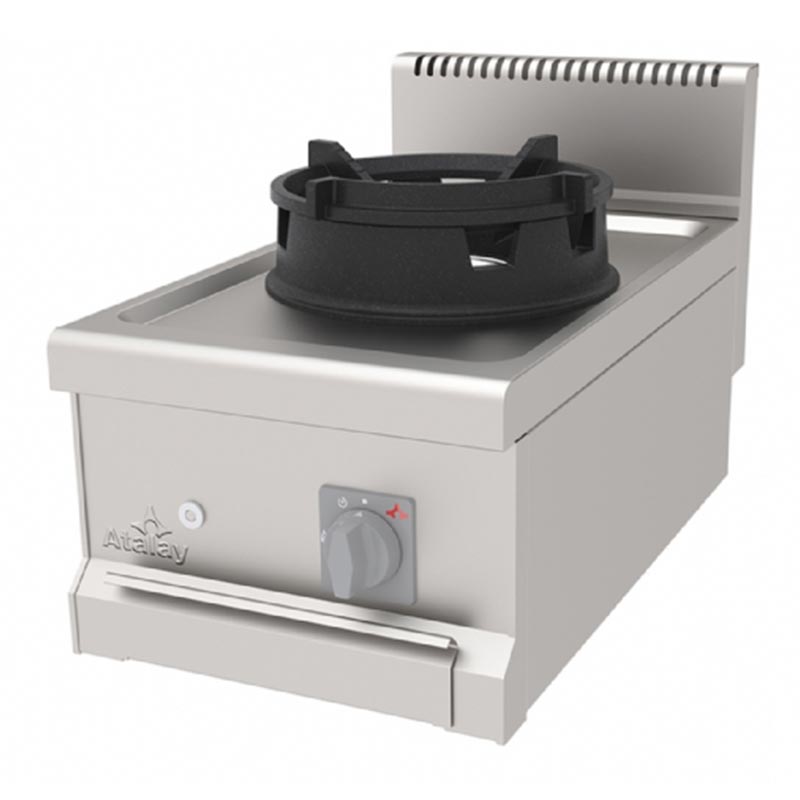 Atalay AWO-470 700 Seri Set Üstü 1 Gözlü Wok Ocak, Doğalgazlı