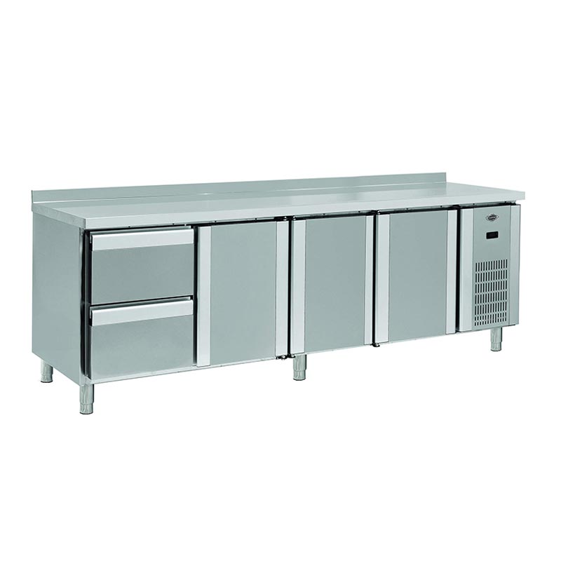 Empero Fanlı Tezgah Tipi Buzdolabı, 2 Çekmece+3 Kapı, 700 L