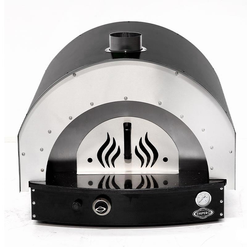 Empero PLF.PLS.D5.B Ev Tipi Taş Tabanlı 25 cm x 4 Pizza Kapasiteli Pizza ve Pide Fırını