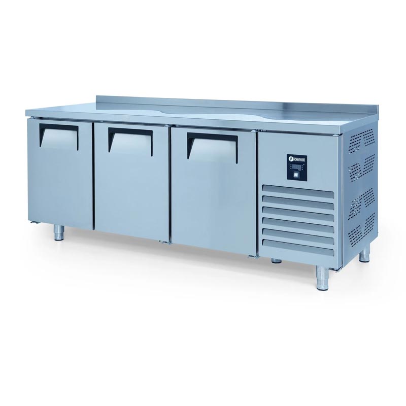 Iceinox CTS T 600 N Tezgah Tip Patiseri Derin Dondurucu, 2 Kapılı