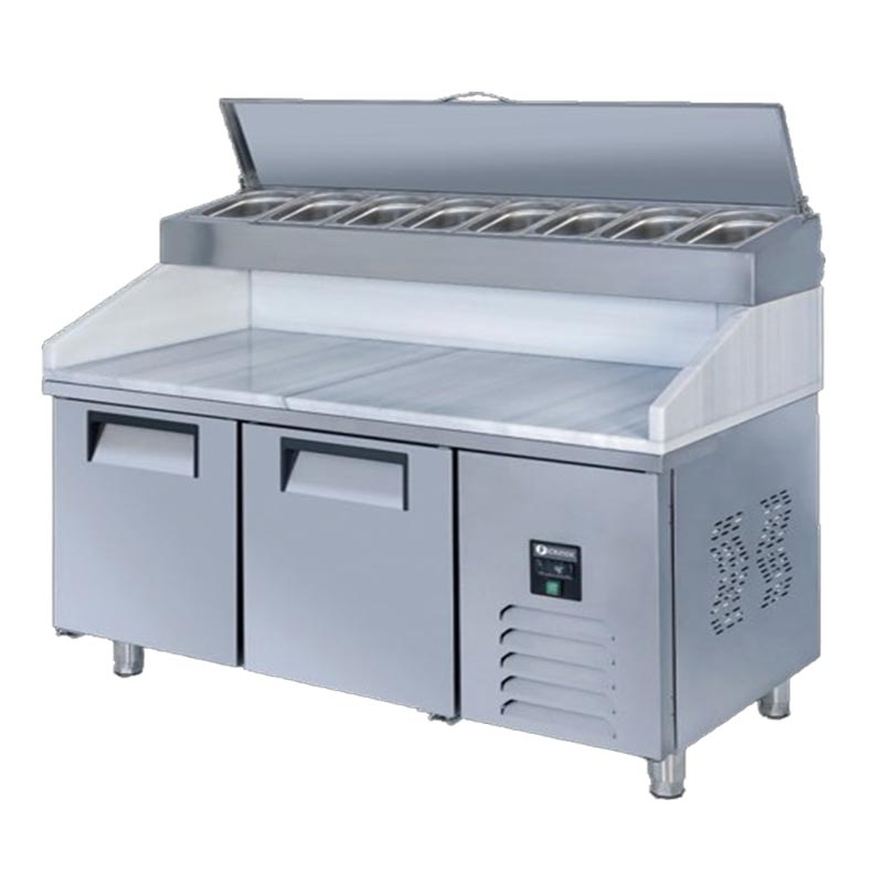 Iceinox PTS HM 330 CR Mermerli Make Up Buzdolabı, 150x70x130 cm