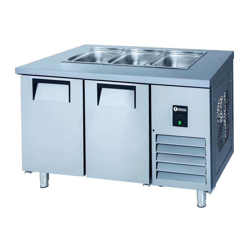 Iceinox STS 330 Servis Tip 2 Kapılı Buzdolabı, 150x70x85 cm